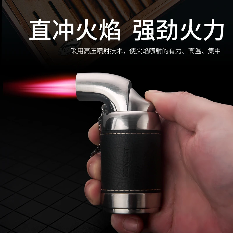 HONEST/百诚新款商务送礼红火防风打火机送领导送长辈礼物精选