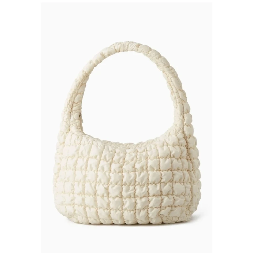 Artisanleding云朵包氛围感衔缝纹理明星同款百搭时尚包包L号腋下