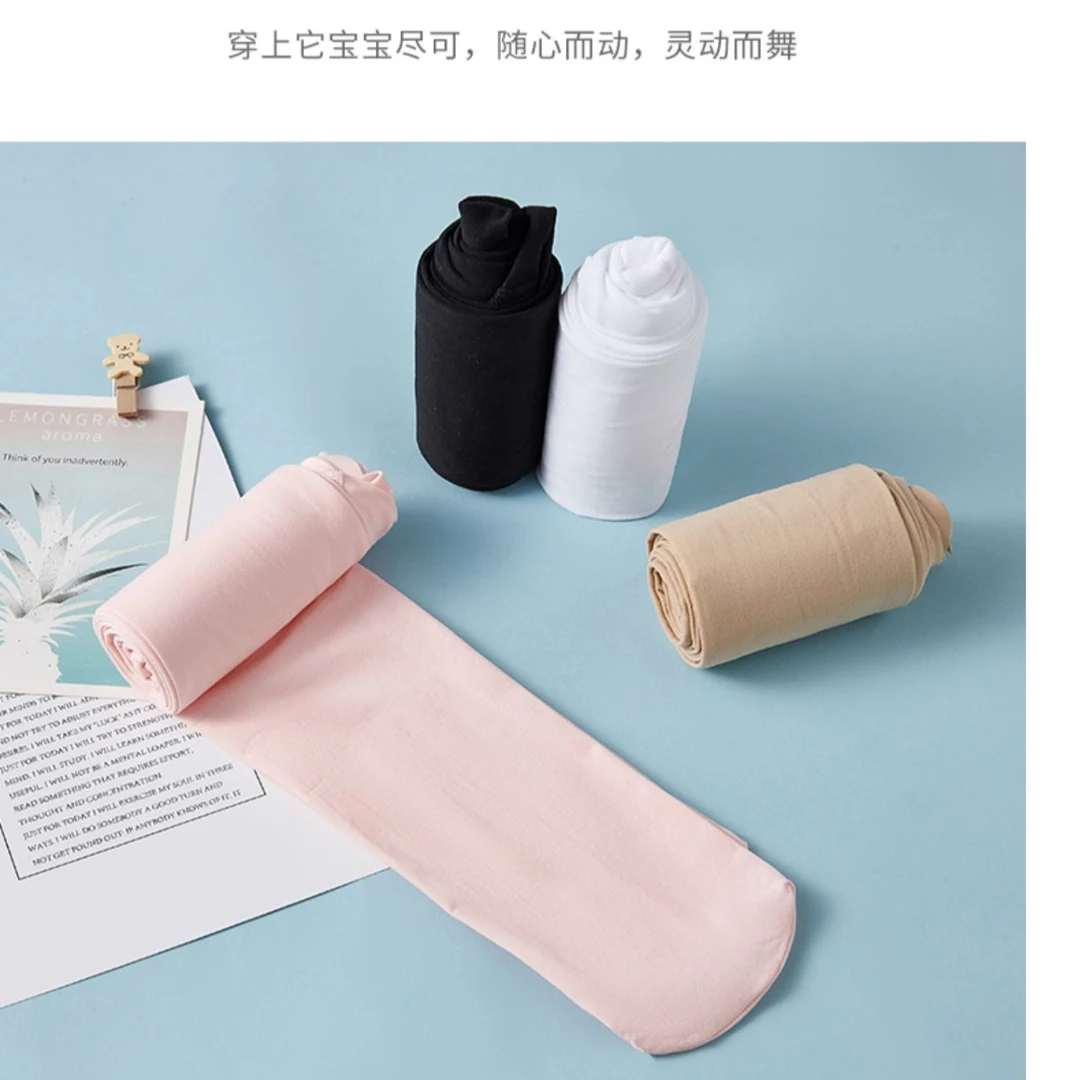 咔萌琪8001新款儿童舞蹈袜夏季薄款透气练功打底裤连裤袜防勾丝袜