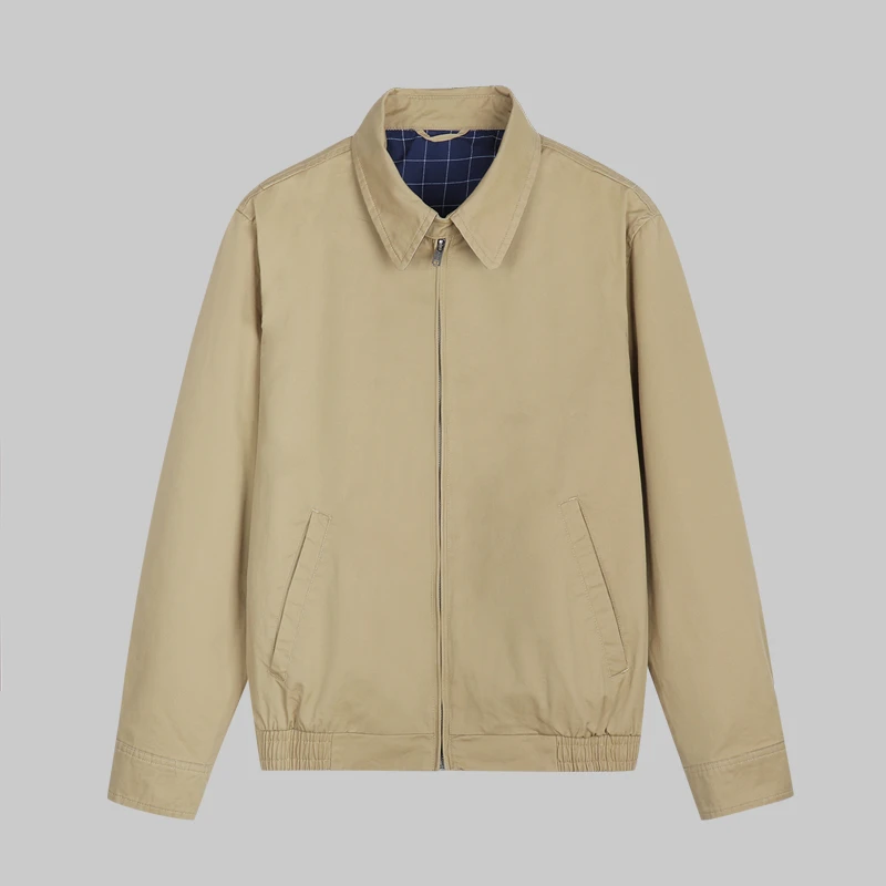 男士时尚马球行政夹克