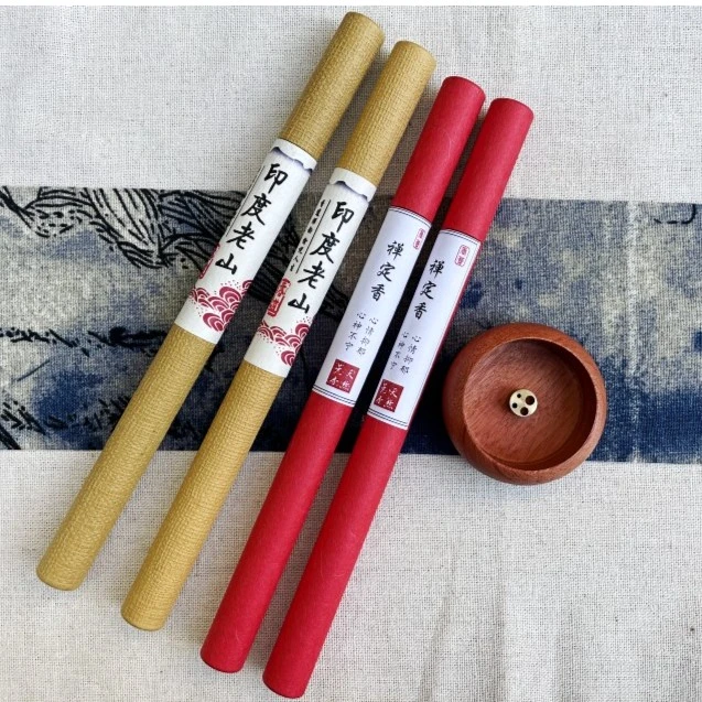 诚缘阁线香推荐天然老山檀线香助眠缓解压力沉香线香尺寸圆形香插