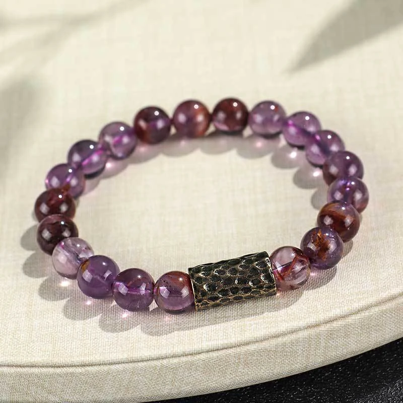 DL1738紫钛幽灵手链8+