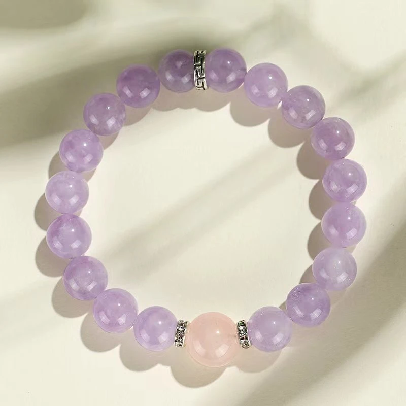 《我们都是女神》薰衣草紫水晶手链DL0418-10