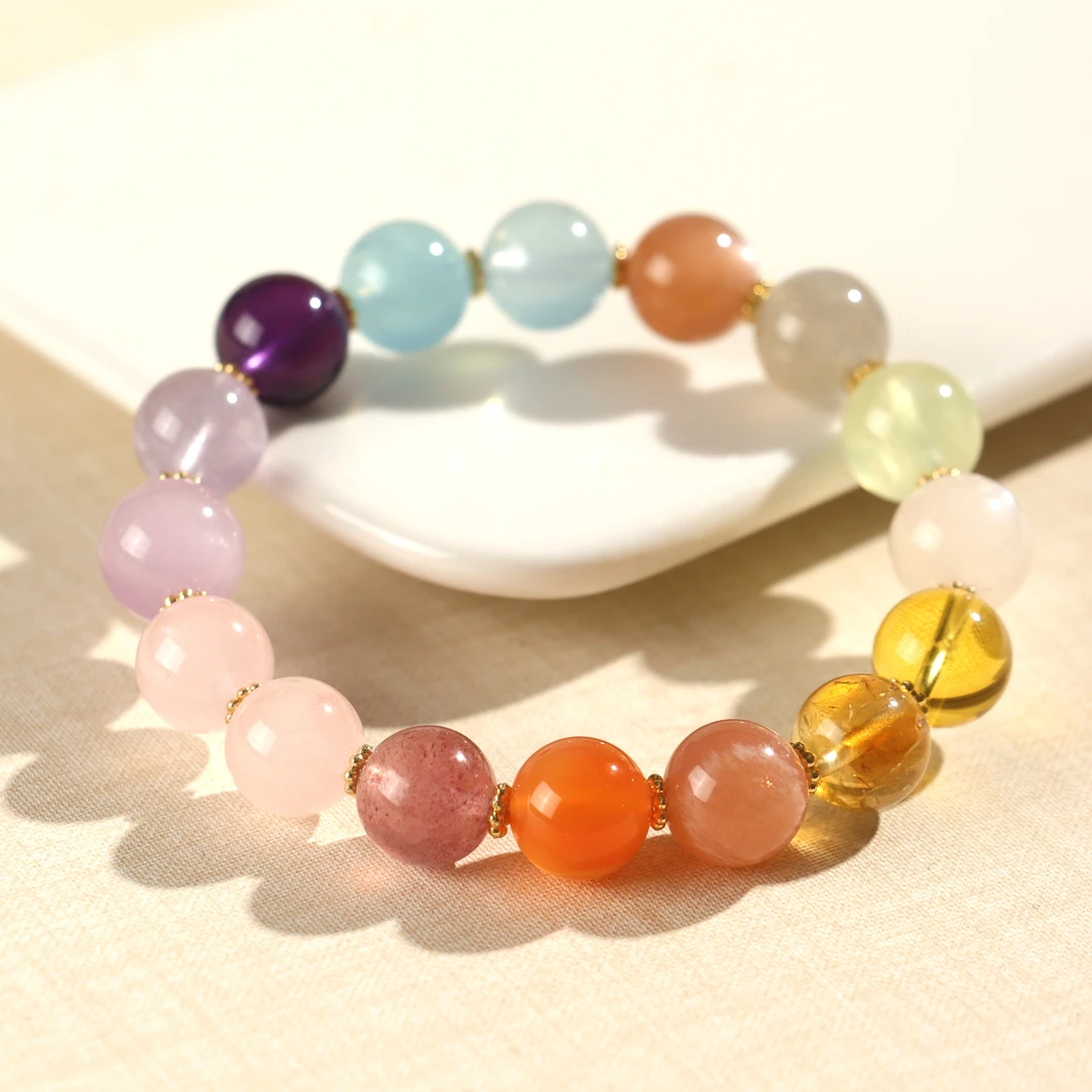 《又多了一点点2.0》水晶多宝手链 DL0036-10