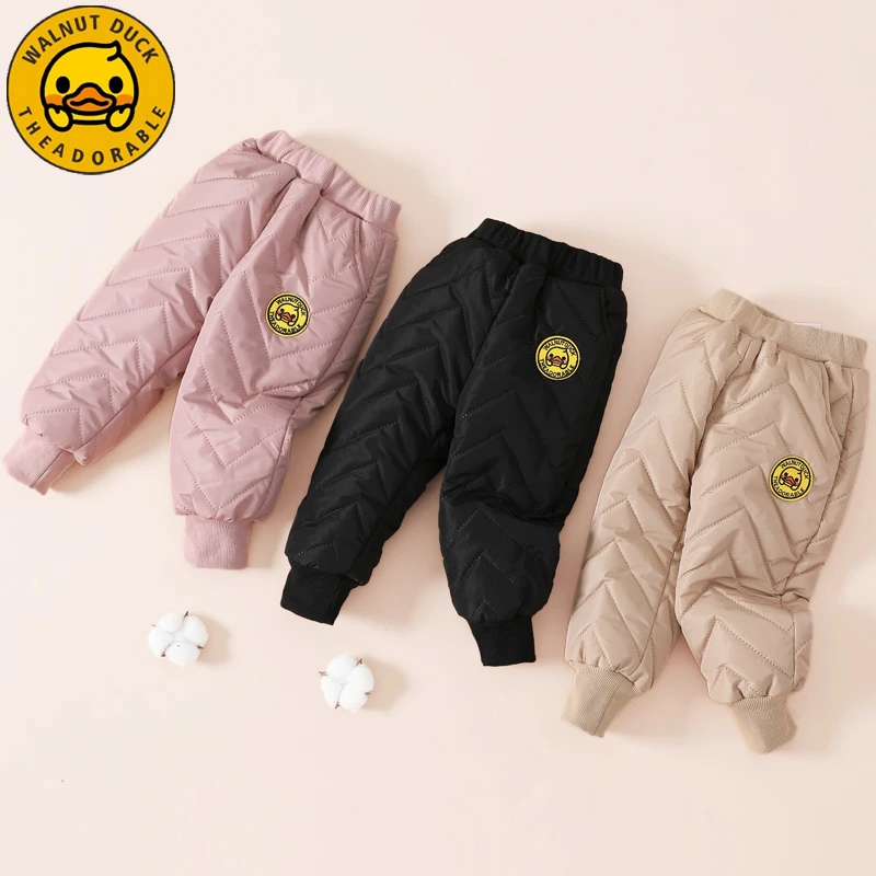 【小黄鸭专场】小黄鸭儿童秋冬季新款休闲保暖棉裤FK787