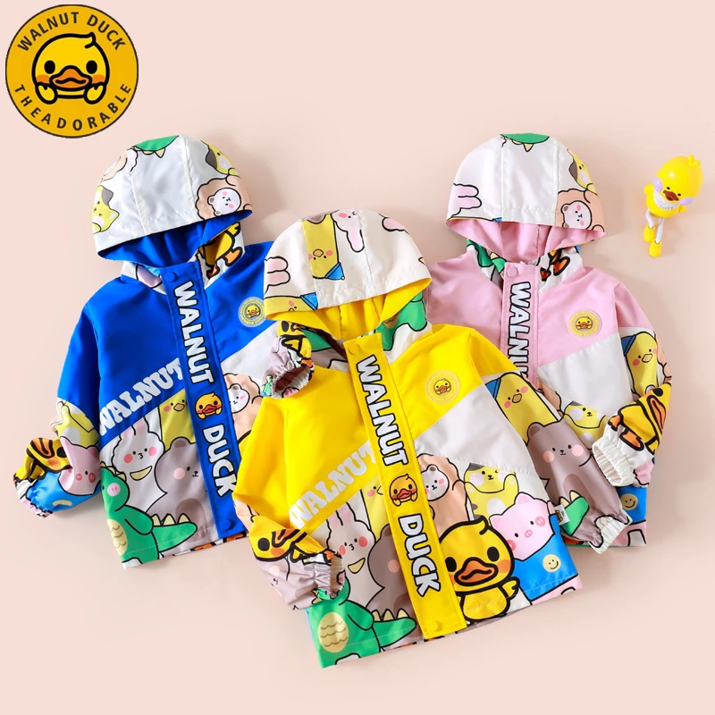 小黄鸭儿童春季连帽外套CKA192-AAA