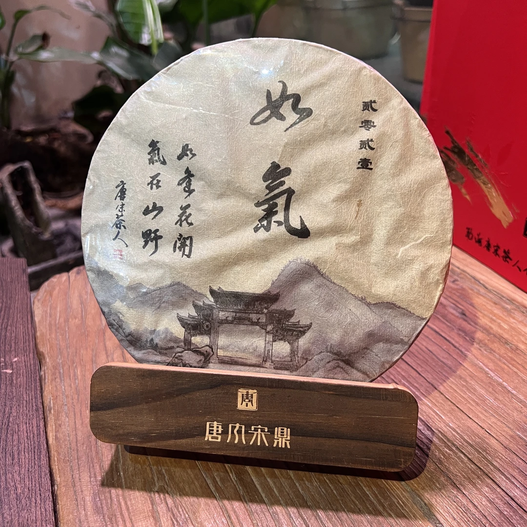 唐宋茶人2021年如气普洱生茶360克