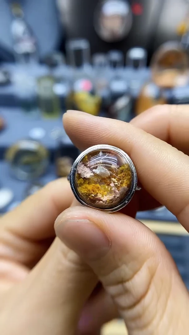【闪购商品】水晶戒指银S925镶嵌水晶水晶
