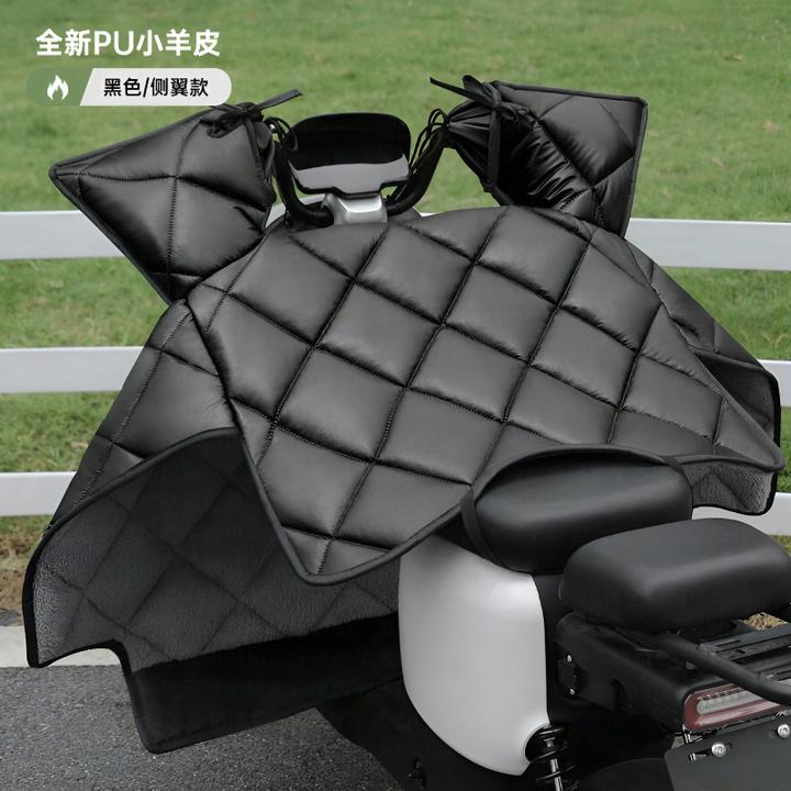 新款网红加绒加厚挡风被冬季防水防风冬天防寒特厚大号骑车保暖热