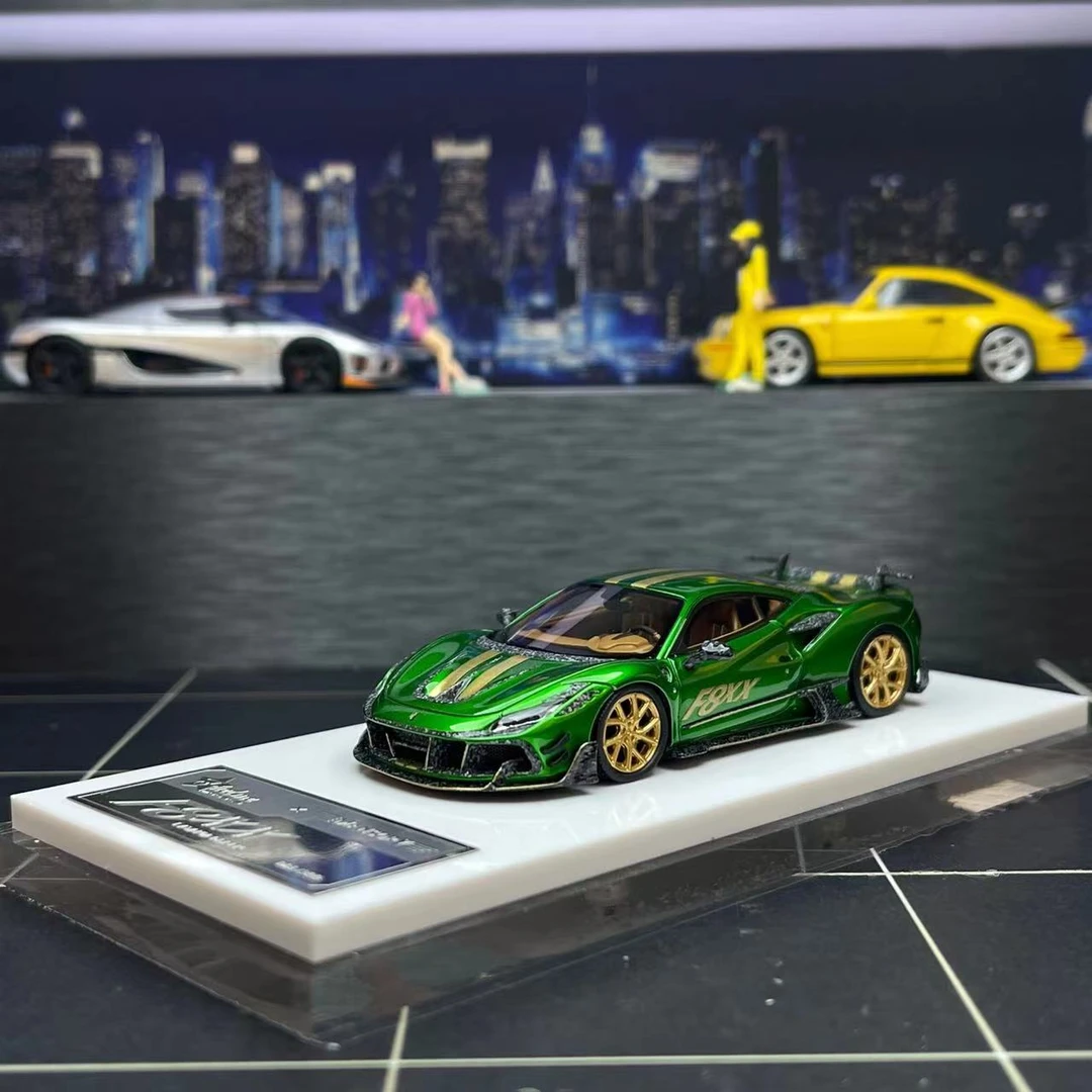 富美 1:64法拉利迈莎瑞F8XX树脂  汽车模型