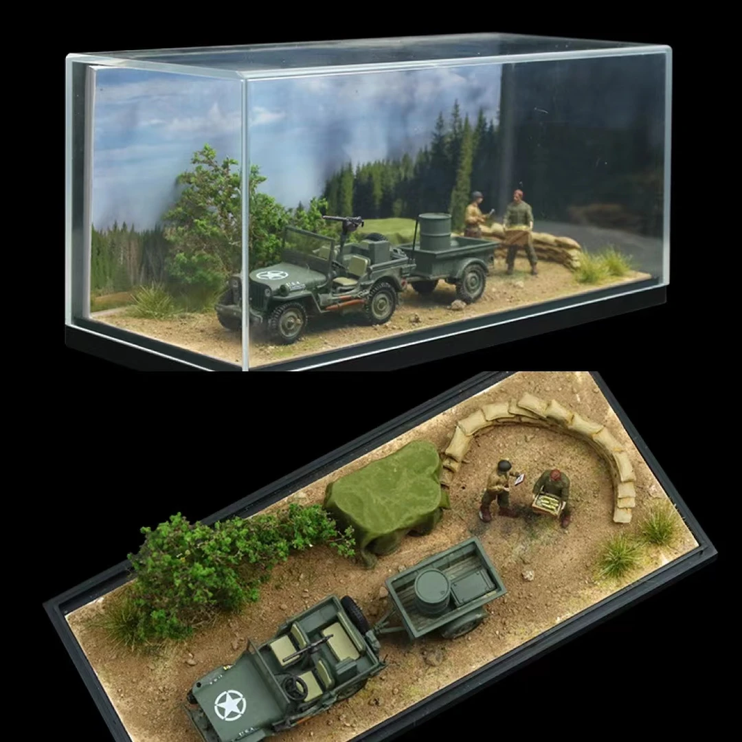 【新品现货】MoreArt原创设计1:64场景汽车模型