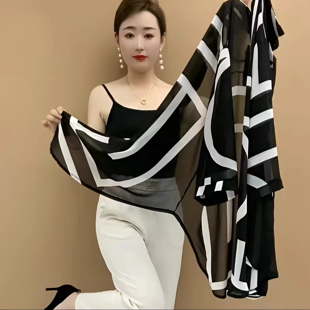 夏季新款时尚简约七分袖大码衬衫