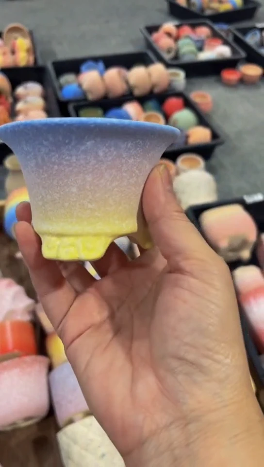 【闪购商品】陶瓷新品麦饭石花盆