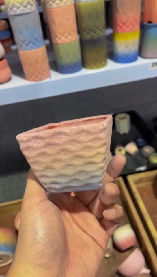 【闪购商品】陶瓷新品麦饭石花盆