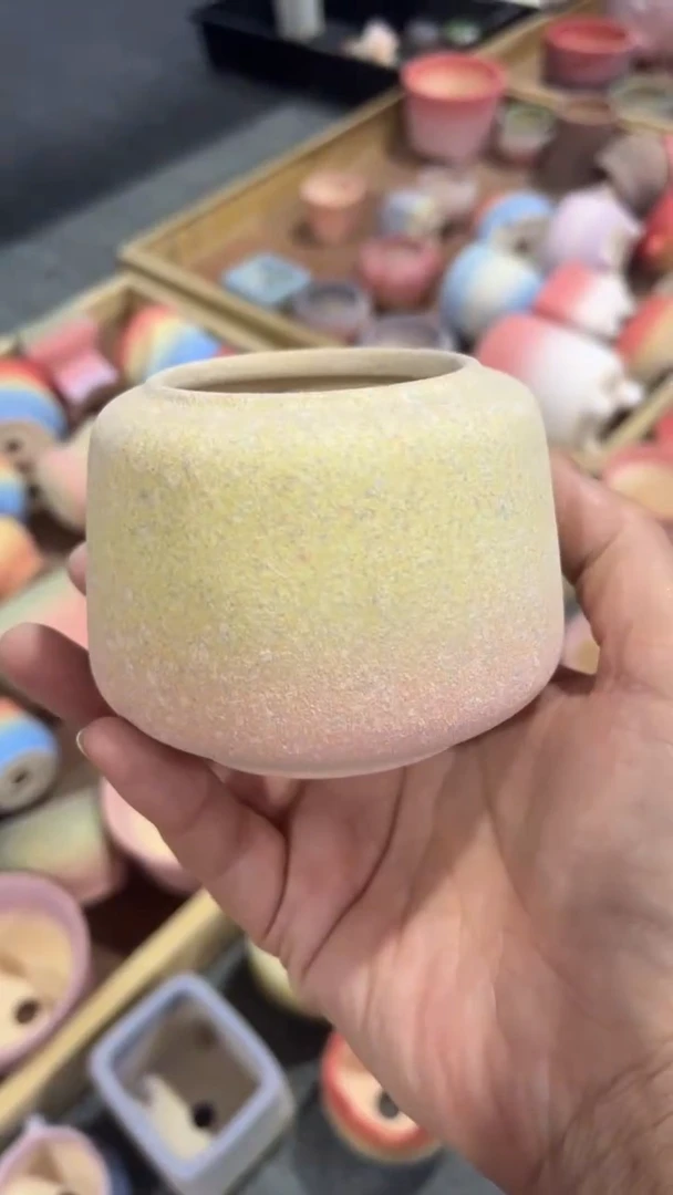 【闪购商品】陶瓷 新品麦饭石花盆