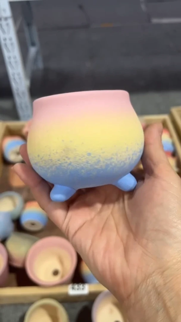 【闪购商品】陶瓷 新品麦饭石花盆