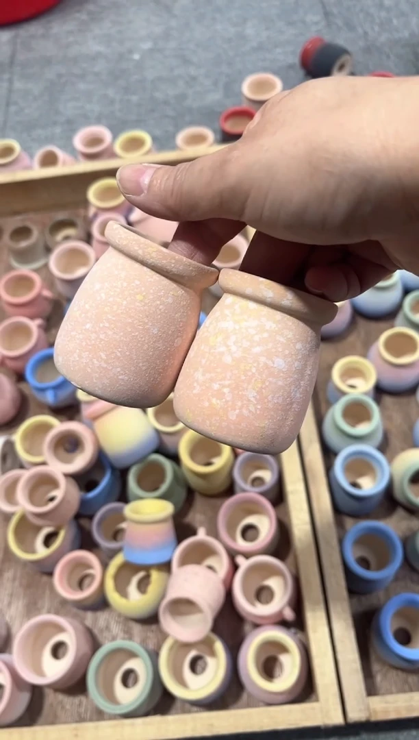 【闪购商品】陶瓷20CM以下麦饭石花盆