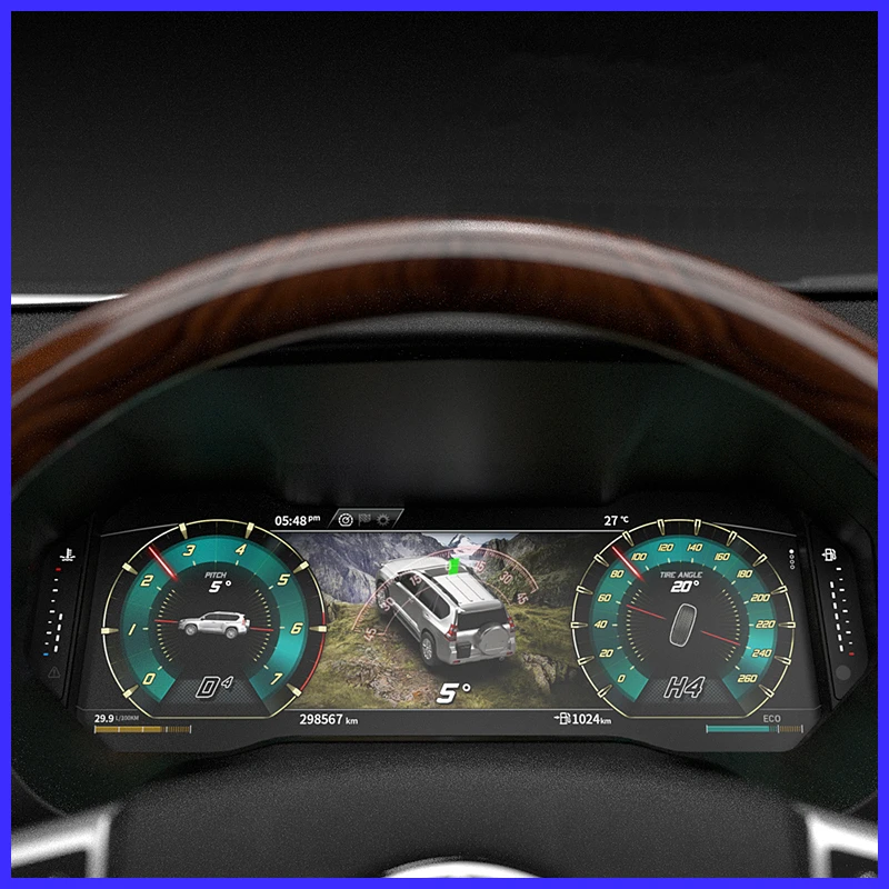 牛师傅推荐 普拉多LC150专用多功能全液晶仪表盘改装升级智能