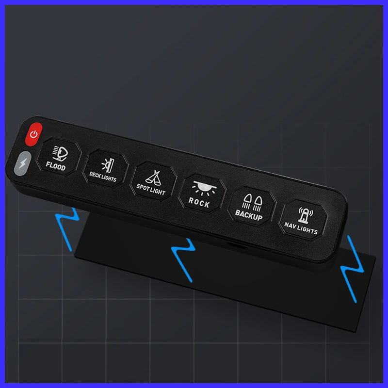 牛师傅推荐 力途多路控制器集成控制4路6路无线车灯开关多路