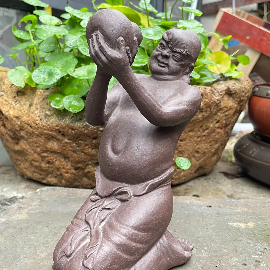 手工紫砂雕塑高工陈志雄老师