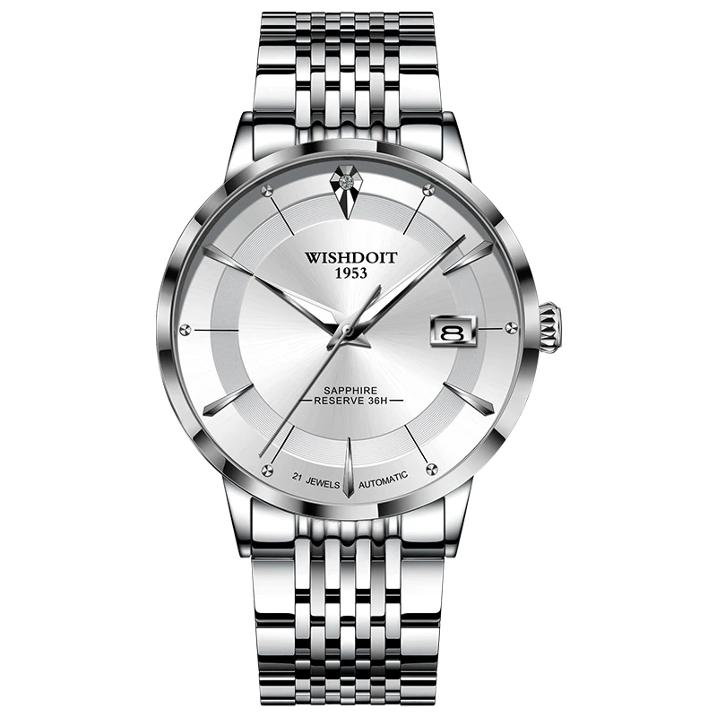 【指针补贴】高端时尚奢华系列多功能男士机械腕表 原