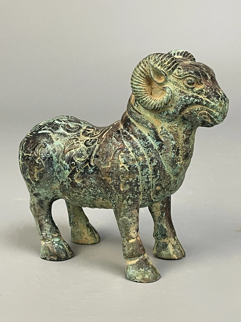 四季发财羊  天路青铜工艺品