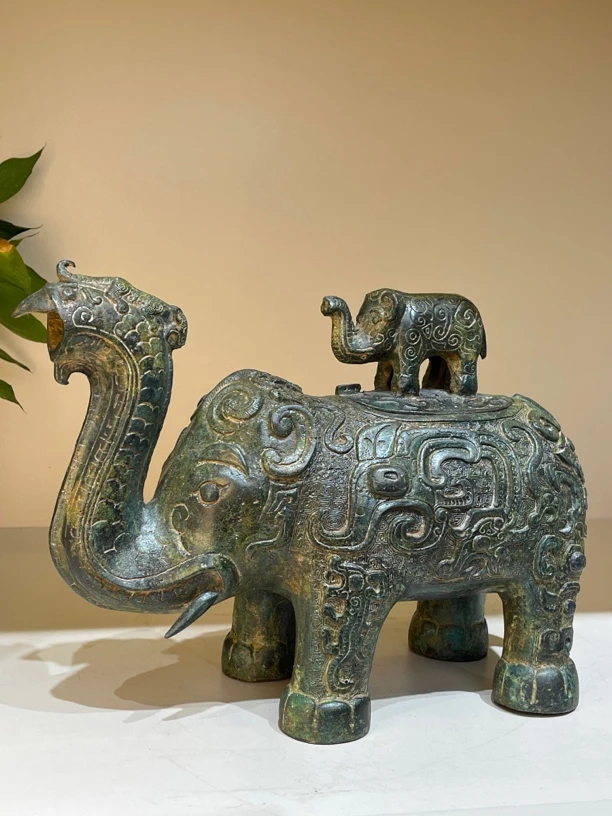象尊 天路仿古青铜器 摆件