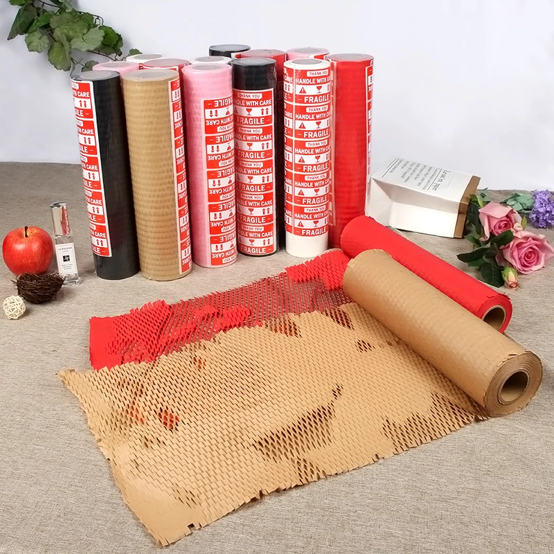 蜂窝纸鲜花包装纸批发蜂巢纸花店花束材料防震缓冲填充内衬包花