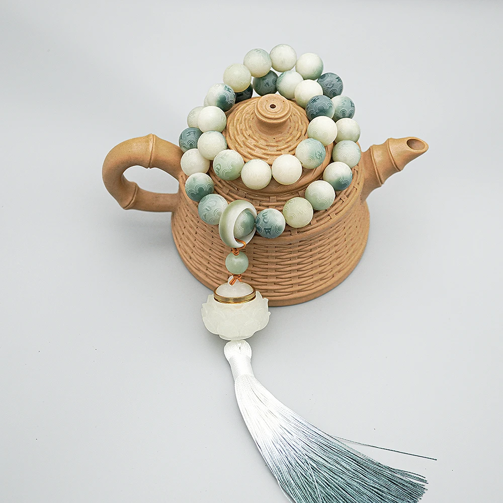 菩提 六字手持  12mm 双圈 手串【款号116*】