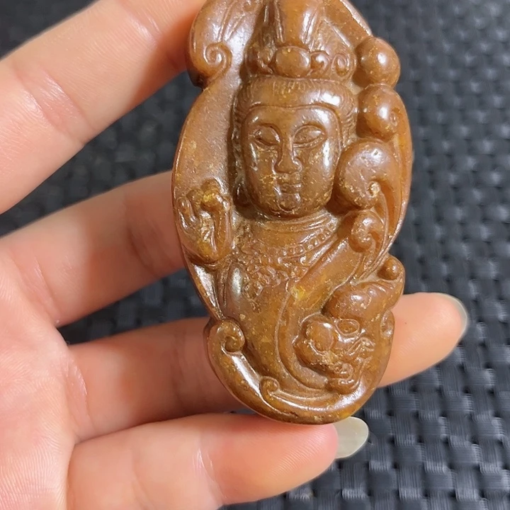 紫金钵盂菩提吊坠