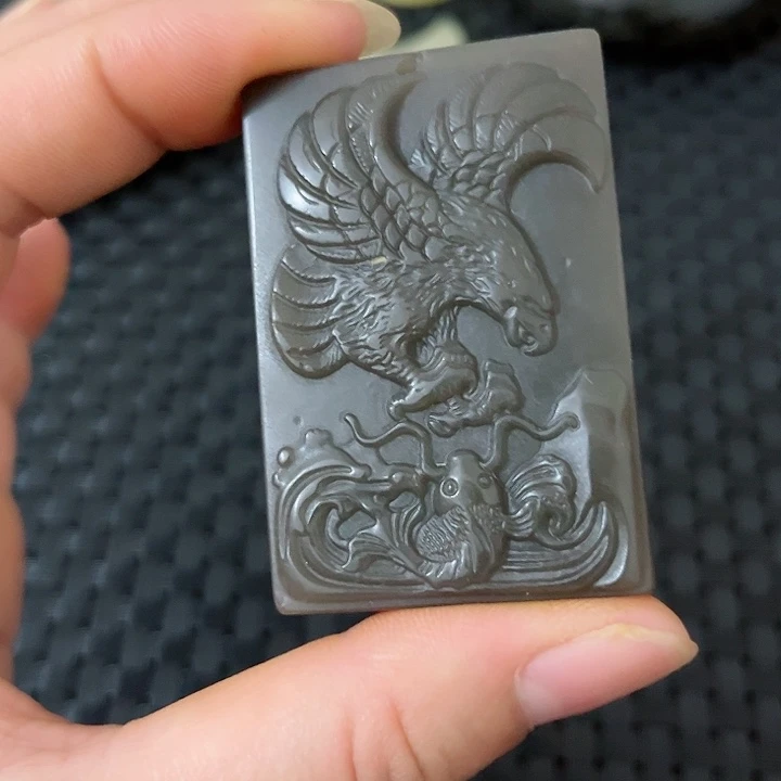 紫金钵盂菩提吊坠摆件