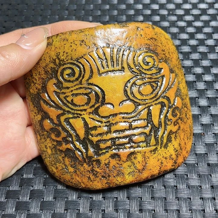 紫金钵盂菩提吊坠