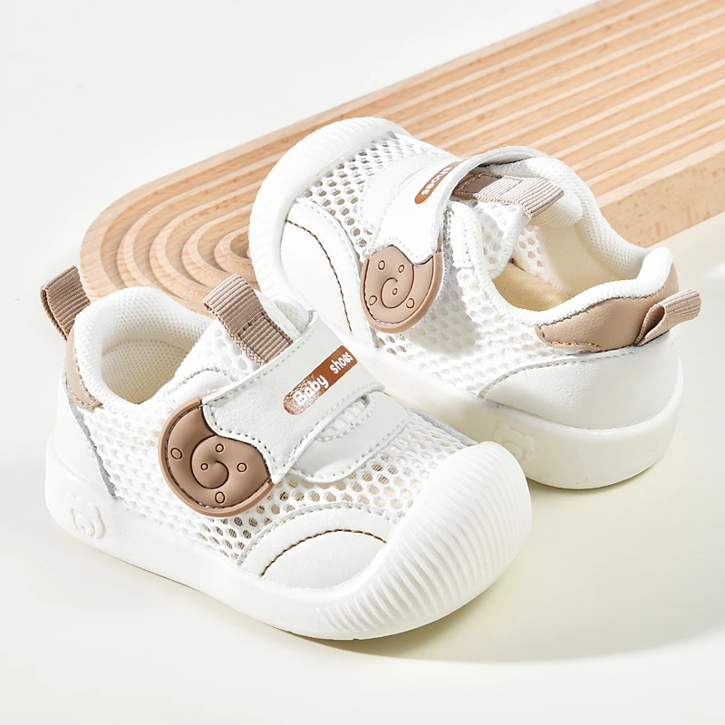 宝宝凉鞋男夏季学步鞋0一1-2岁婴儿防滑软底婴幼儿网鞋女宝宝鞋子