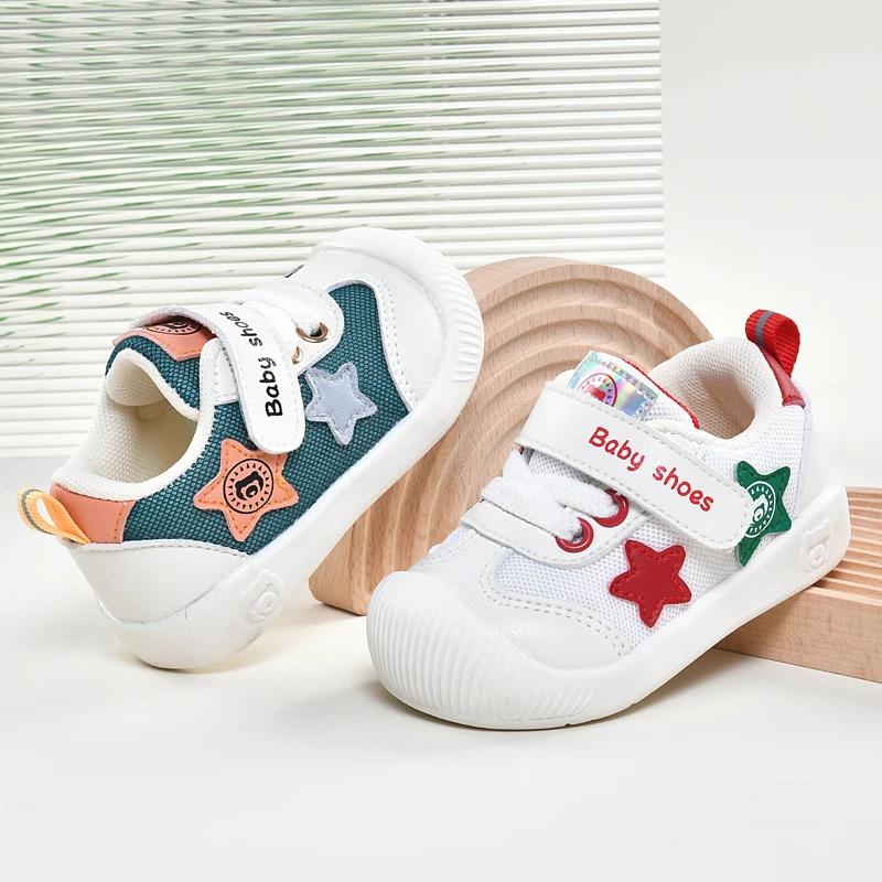 QQ524学步鞋女宝宝鞋子春秋季婴儿鞋软底婴幼儿男宝宝鞋子