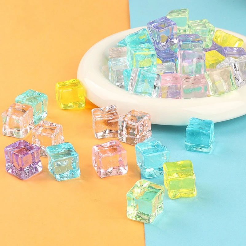 霖霖-【直播拆9宫格】透色亚克力仿真手工冰块饰品摆件产品