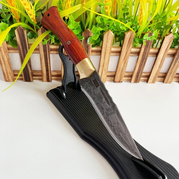 户外多功能割肉刀手工锻打家用水果刀