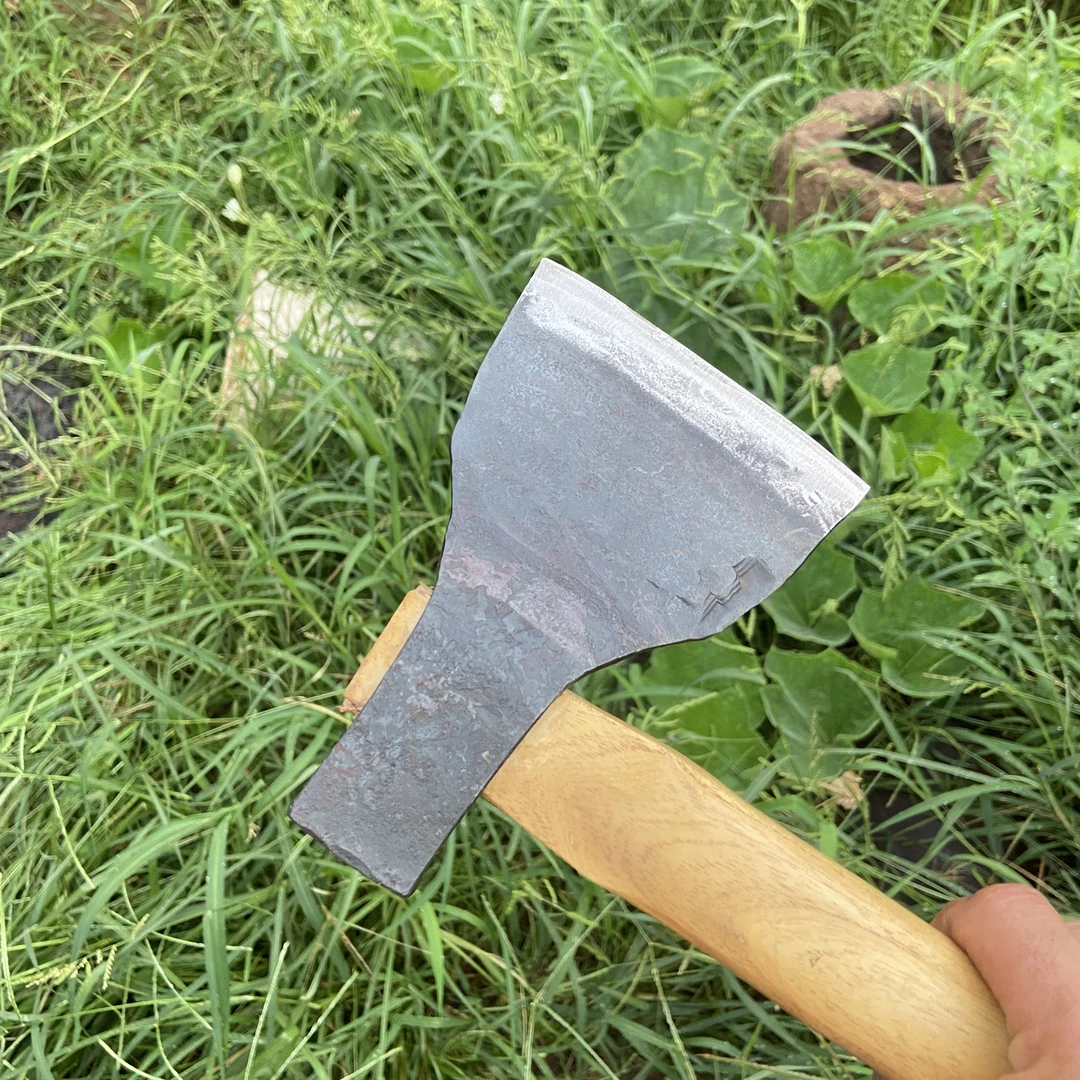 （屠宰斧）屠宰场专用斧子砍骨头的大斧子砍牛骨的斧子
