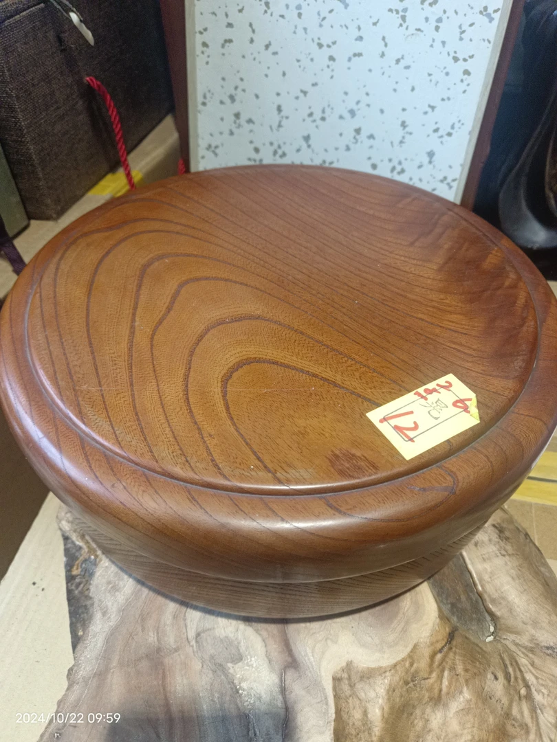 23茶道具实木木茶仓