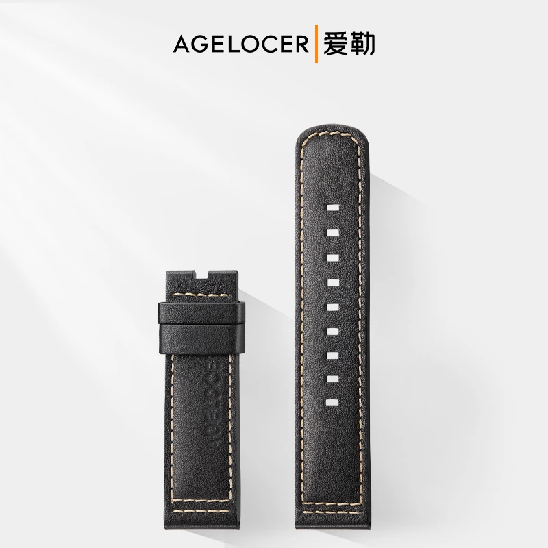 agelocer/爱勒580赛车系列男女机械手表真皮表带