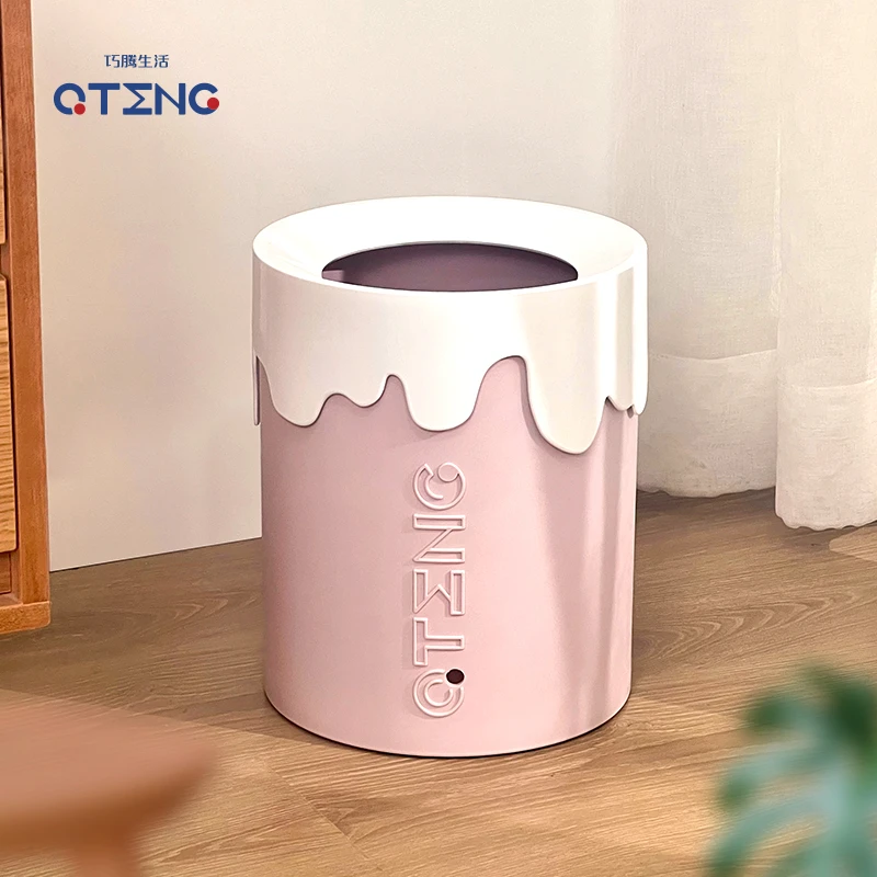 可爱满了垃圾桶卫生间大容量办公室宿舍耐摔时尚床头