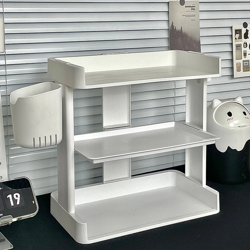 宿舍书桌置物架学生收纳架办公室化妆收纳文具收纳架