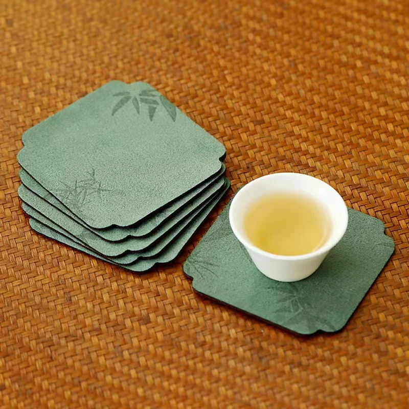 柒月 | 贵升方杯垫（六片）