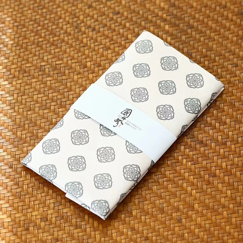 柒月 | 如意灰茶巾