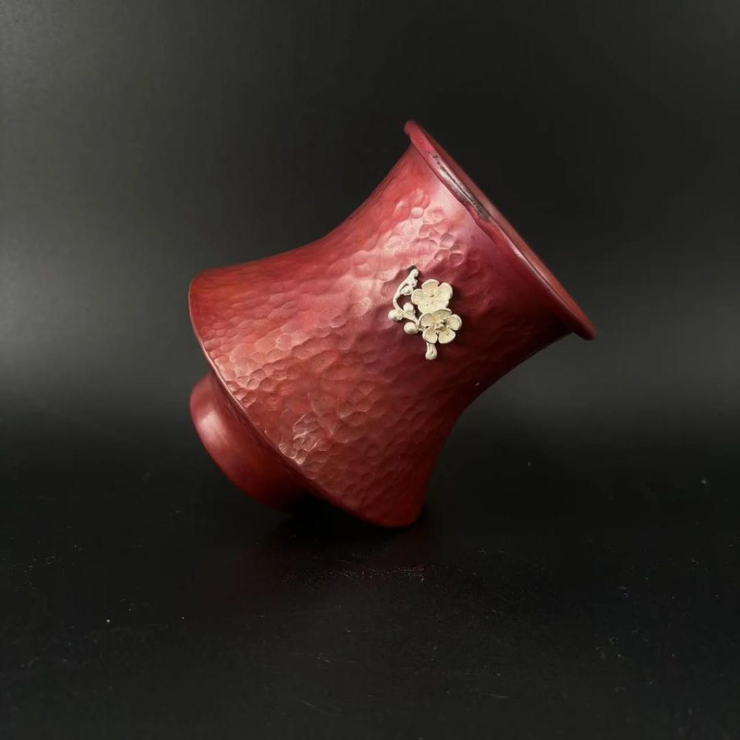 【海浪茶室】铜也 | 银梅建水