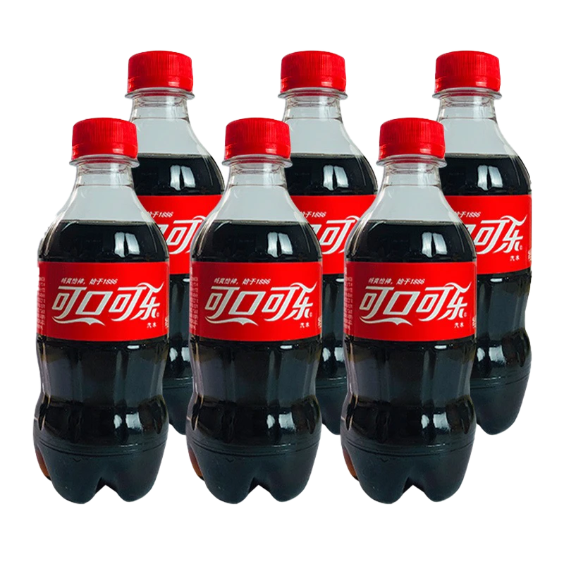 COCA COLA/可口可乐碳酸饮料 可乐300ml*6/4瓶汽水饮料夏季解暑