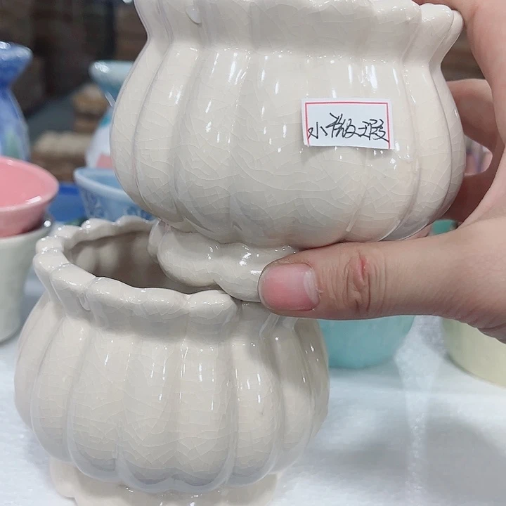 陶瓷高温陶瓷多肉花盆