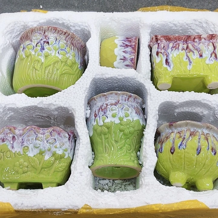 陶瓷高温陶瓷多肉花盆