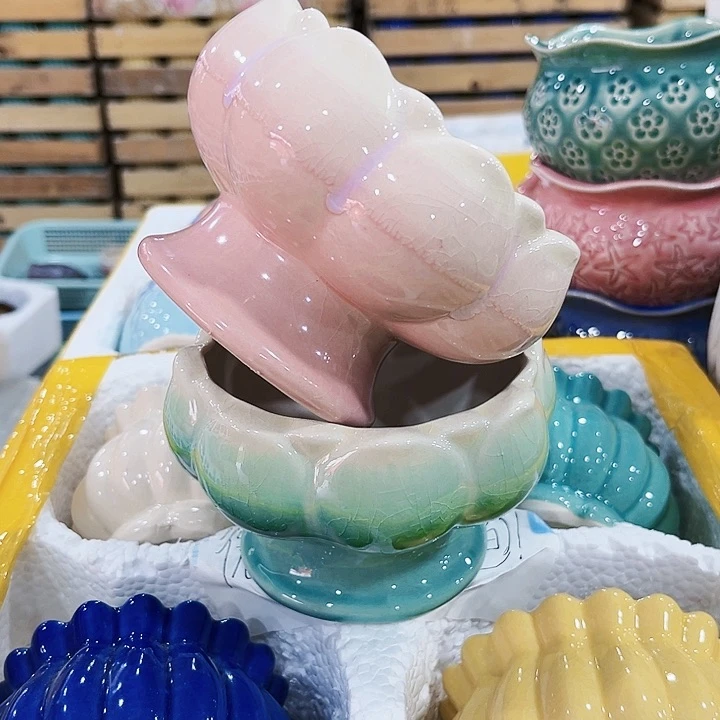 陶瓷高温陶瓷多肉花盆