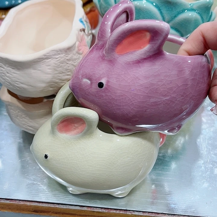 陶瓷高温陶瓷多肉花盆