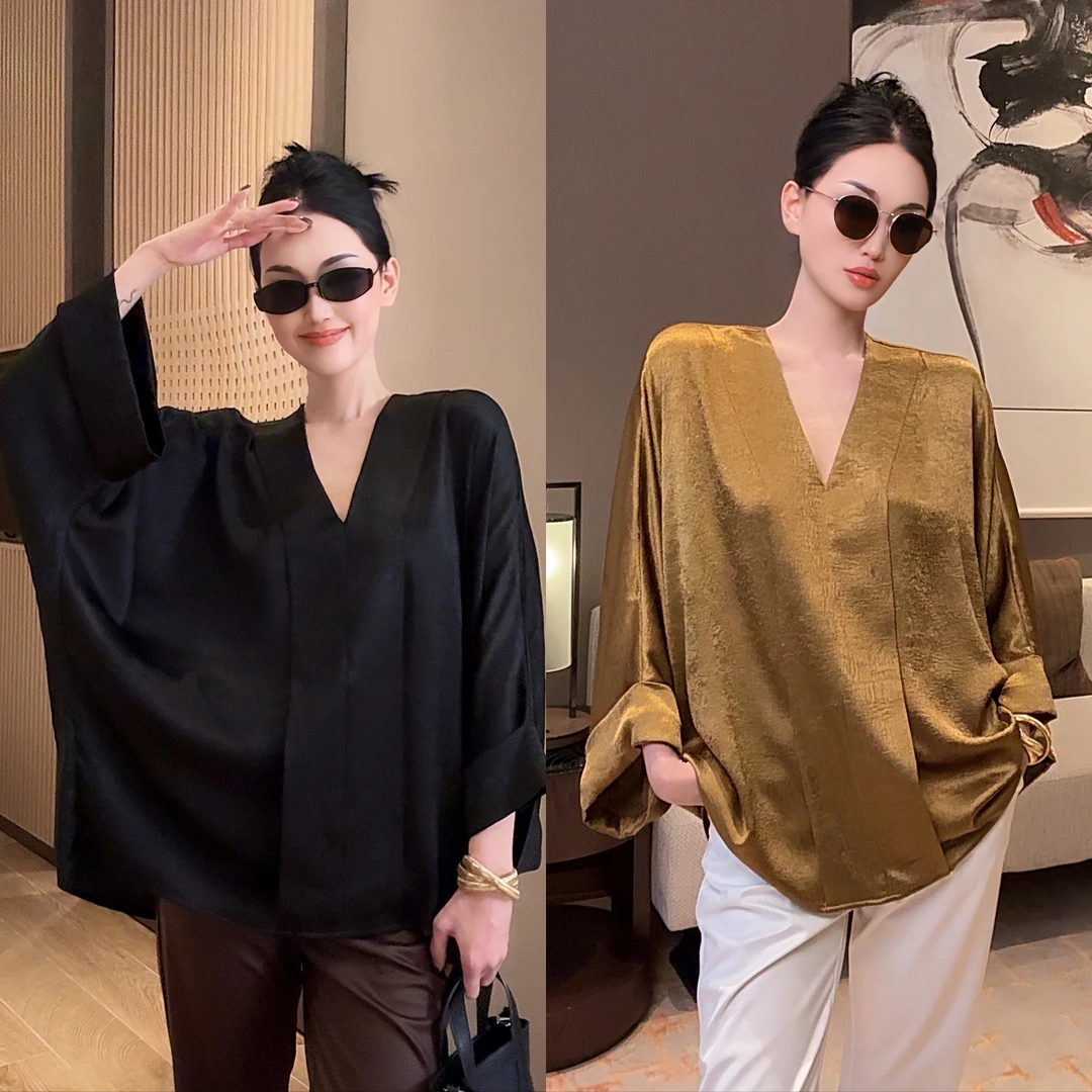 紫紫 气韵女主 至简轮廓精髓显瘦肌理上衣秋季设计感衬衫ZSJC0607